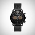 Emporio Armani AR11142 Mens Black Chronograph watch