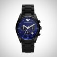 Emporio Armani AR5921 Mens Blue Dial Chronograph Watch