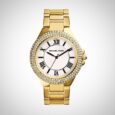 Michael Kors MK3277 Glitz Camille Ladies’ Gold-Tone 33 mm Quartz Watch