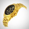 Michael Kors MK5739 Bradshaw Chronograph Black Dial Gold tone Ladies Watch