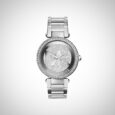 Michael Kors MK5925 Parker Silver Crystal Dial Stainless Steel Ladies Watch