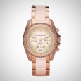 Michael Kors MK5943 Ladies Blair Chronograph Watch Rose-Gold