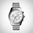 Michael Kors MK8405 Lexington Men’s Chronograph Silver Stainless Steel Watch