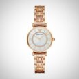 Emporio Armani AR1909 Gianni Ladies Rose Gold Watch