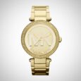 Michael Kors MK5784 Ladies Parker Glitz PVD Gold Plated Watch