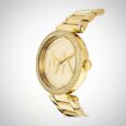 Michael Kors MK5784 Ladies Parker Glitz PVD Gold Plated Watch