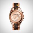 Michael Kors MK5859 Women’s Blair Chronograph Rose Gold Strap Watch