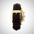 Michael Kors MK2310 Ladies Black Leather Chronograph Watch